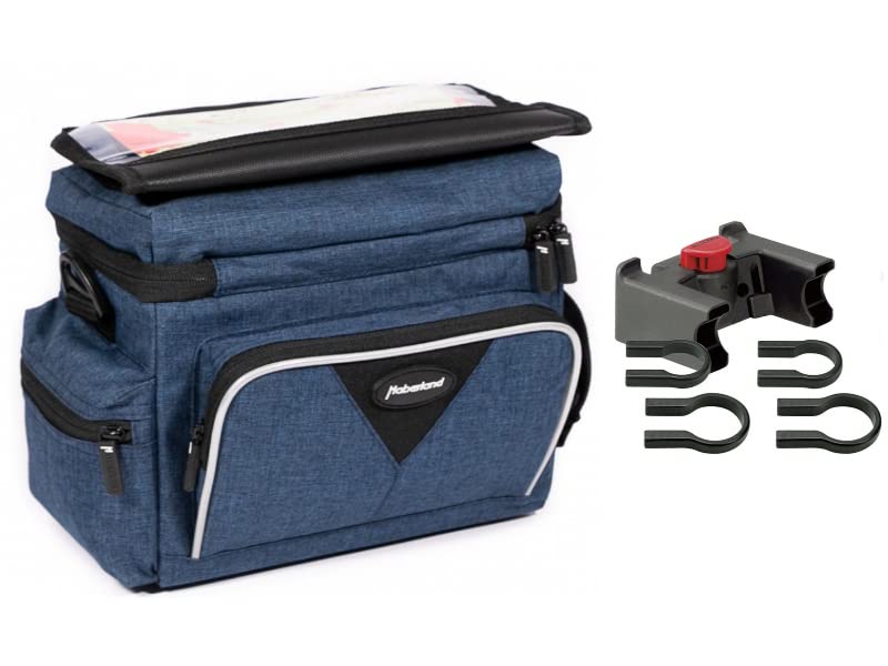 haberland lenkertasche klickfix Fahrradtasche 8L blau Inklusive Klickfix-Adapter, (LKF322 46) Sport & Freizeit bike-resistance-felt-pad Genesis Core 40 SIZE:120x42cm