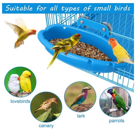 2 Bagnetti Per Uccelli Piccoli - Vasca Per Pappagallini E Canarini - Foto 6