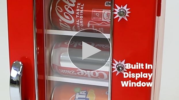 Coca-Cola IA 冷蔵庫 Amazon.com: Coca-Cola Exclusive New Retro Mini Fridge