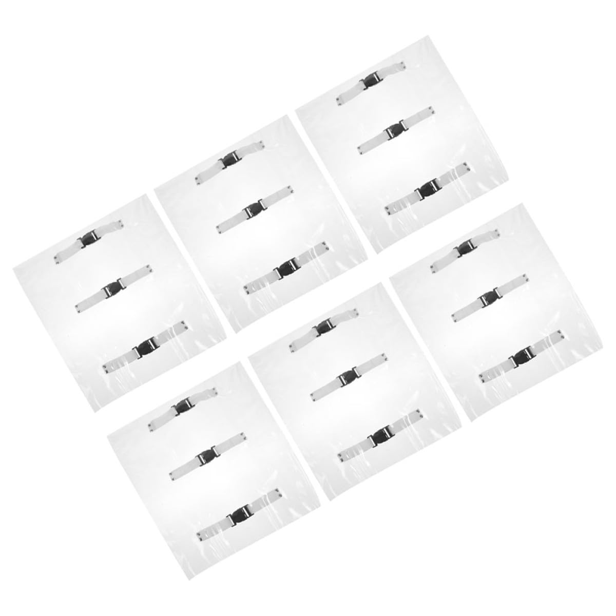 Set 6 Pezzi Coprisedia Trasparente in Pvc Resistente All'usura per Poltrona Odontoiatrica Protezione Confortevole per Studi Dentistici e Uffici