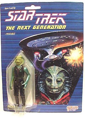 1988 Star Trek The Next Generation Galoob Selay Action Figure