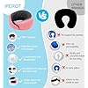 Travel Neck Pillow Memory Foam Airplane Neck Pillow With 360 Degree Comfort And Breathability Travel Essentials For Airplanes Home And Car Pink