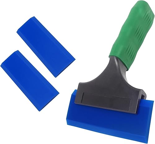 Escobilla pequeña para coche, ventana, puerta de cristal, azulejos, ducha, vidrio, espejos, herramientas de tinte de ventana con escobilla de goma