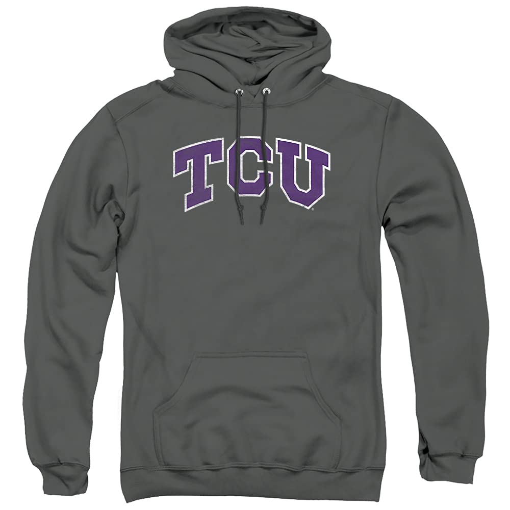 LOGOVISION Official Collegiate Distressed Primary Logo Adult Pullover Hoodie Collection — view 143