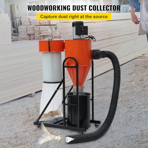 VEVOR 2 HP Vortex Dust Collector