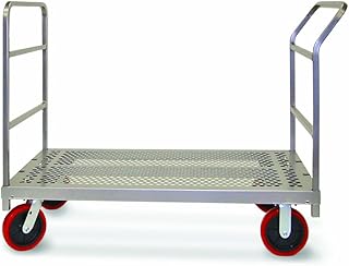 Raymond 3968 Steel Heavy Duty Platform Truck with 8