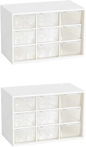 Feadily 2PCS Small Drawer Organizer for Desk, Desktop Drawer Organizer