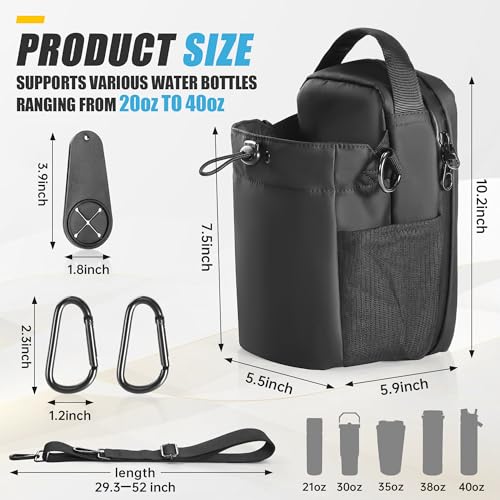 Magnetic Gym Bag for Men & Women – Premium Sport Tote with Ultra-Strong Magnet & Sleek Design | Small Magnet Water Bottle Holder for Fitness & Daily Use | Ideal Magnetic Bag Gym Accessory Organizer2