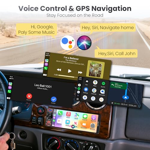 GBEER Single Din Car Stereo