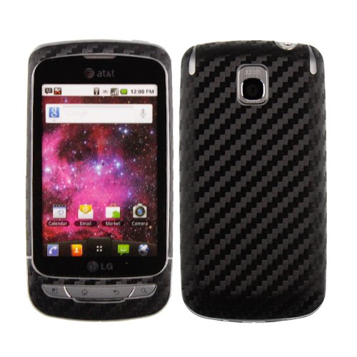 Lg Thrive Screen Protector + Carbon Fiber Full Body, Skinomi Techskin Carbon Fiber Skin For Lg Thrive With Anti-Bubble Clear Film Screen #TOP7