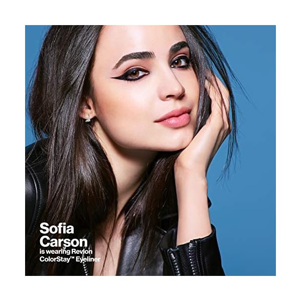 REVLON-ColorStay-Pencil-Eyeliner-with-Built-in-Sharpener-Waterproof-Smudgeproof-Longwearing-Eye-Makeup-with-Ultra-Fine-Tip-201-Black-001-oz Revlon ColorStay Pencil Waterproof Eyeliner, Smudge-Proof, Eye Makeup with Built-In Sharpener, Packaging May Vary, 201 Black, 0.01 Oz