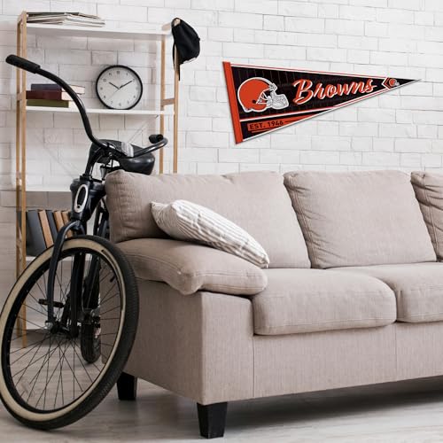 Image of Rico Industries NFL Football Classic 12 inch x 30 inch Felt Wall Decor Pennant - Great for Home /Bed Room /Man Cave Decor