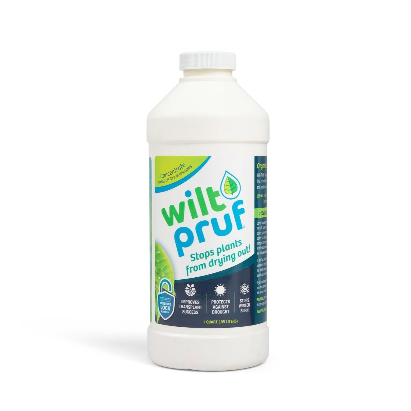 Wilt-Pruf® Concentrate | Organic Plant Protector | Professional-Grade Moisture Retention (32 oz)