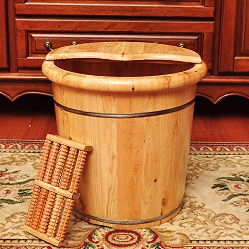 Balde para baño de pies de madera para adulto miniatura 2