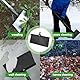 Multifunktionale Reinigungsschaufel mit verstellbarem langem Griff, Gartenwerkzeug, Stahl, flach für Landschaftsbau, robuster Gartenschaber, Bauernhof-Unkrautwerkzeug, Eisschaufel für Outdoor-Camping