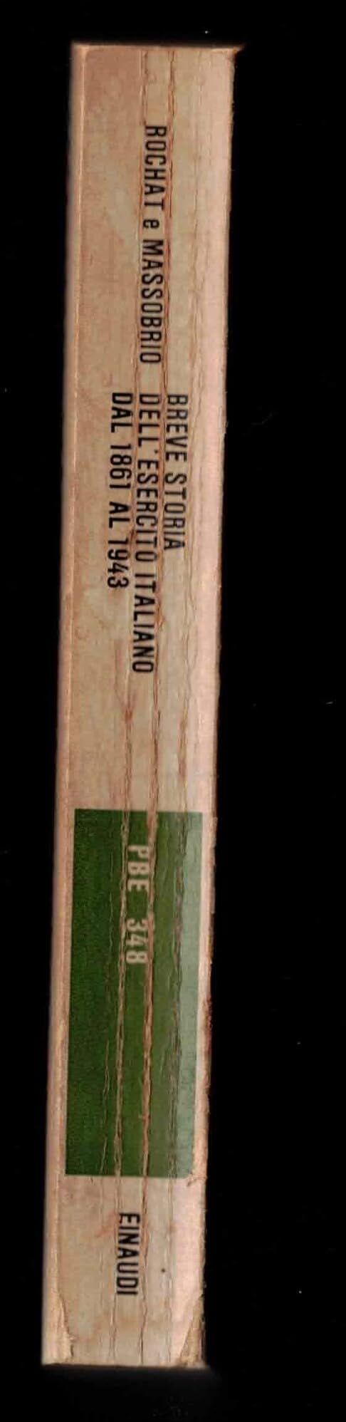Breve storia dell'esercito italiano dal 1861 al 1943