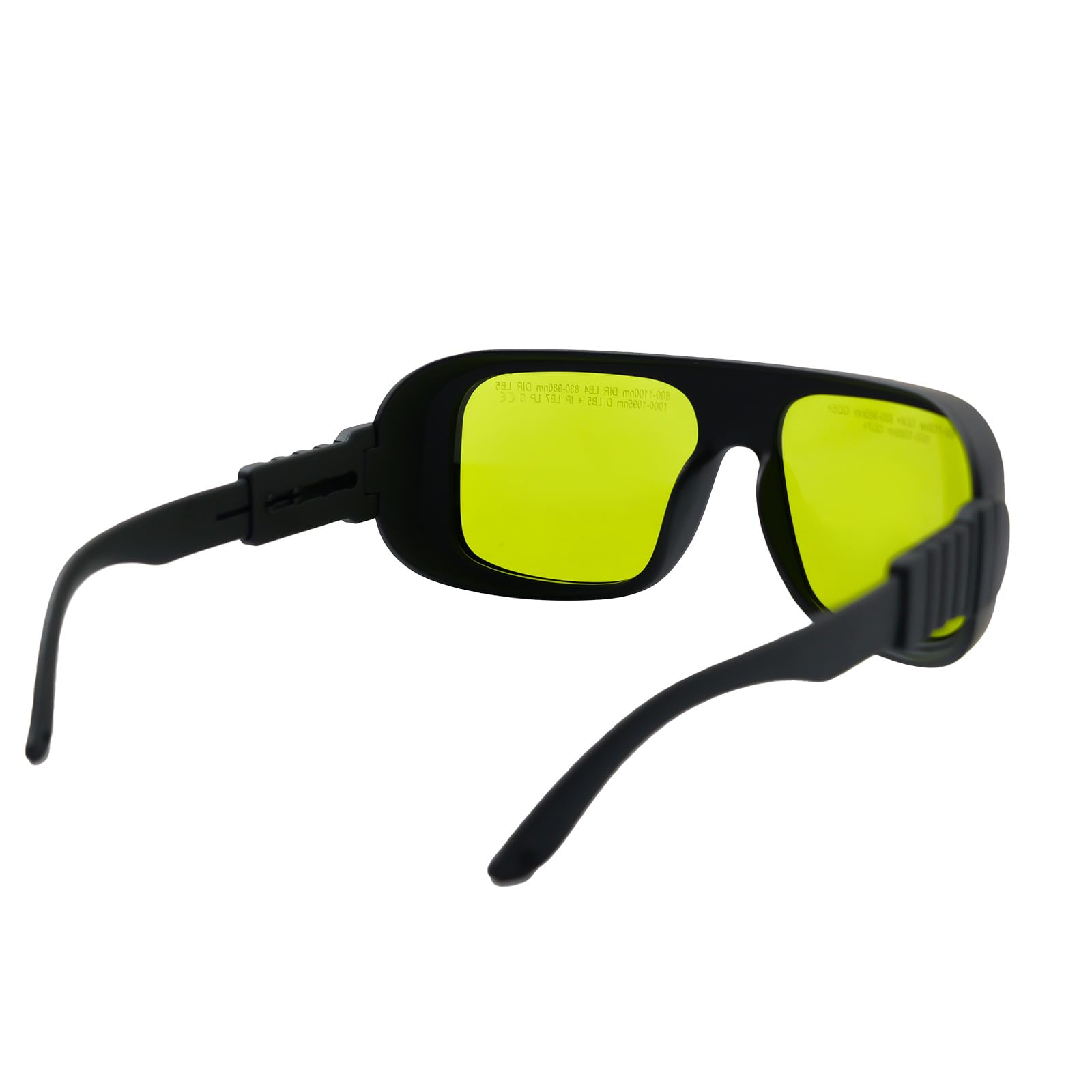 ZAC US Stock XI-04P Lunettes de protection laser OD 7+ Lunettes de sécurité laser 200-450nm 800-1100nm 9000-11000nm 1000-1090nm Longueur d'onde pour nettoyeur laser à fibre soudeur