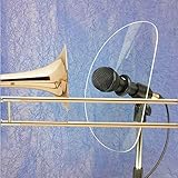 Sound Back Model 4 MULTI-D for Trombone, Flute and most Winds - acoustic monitor sound reflector