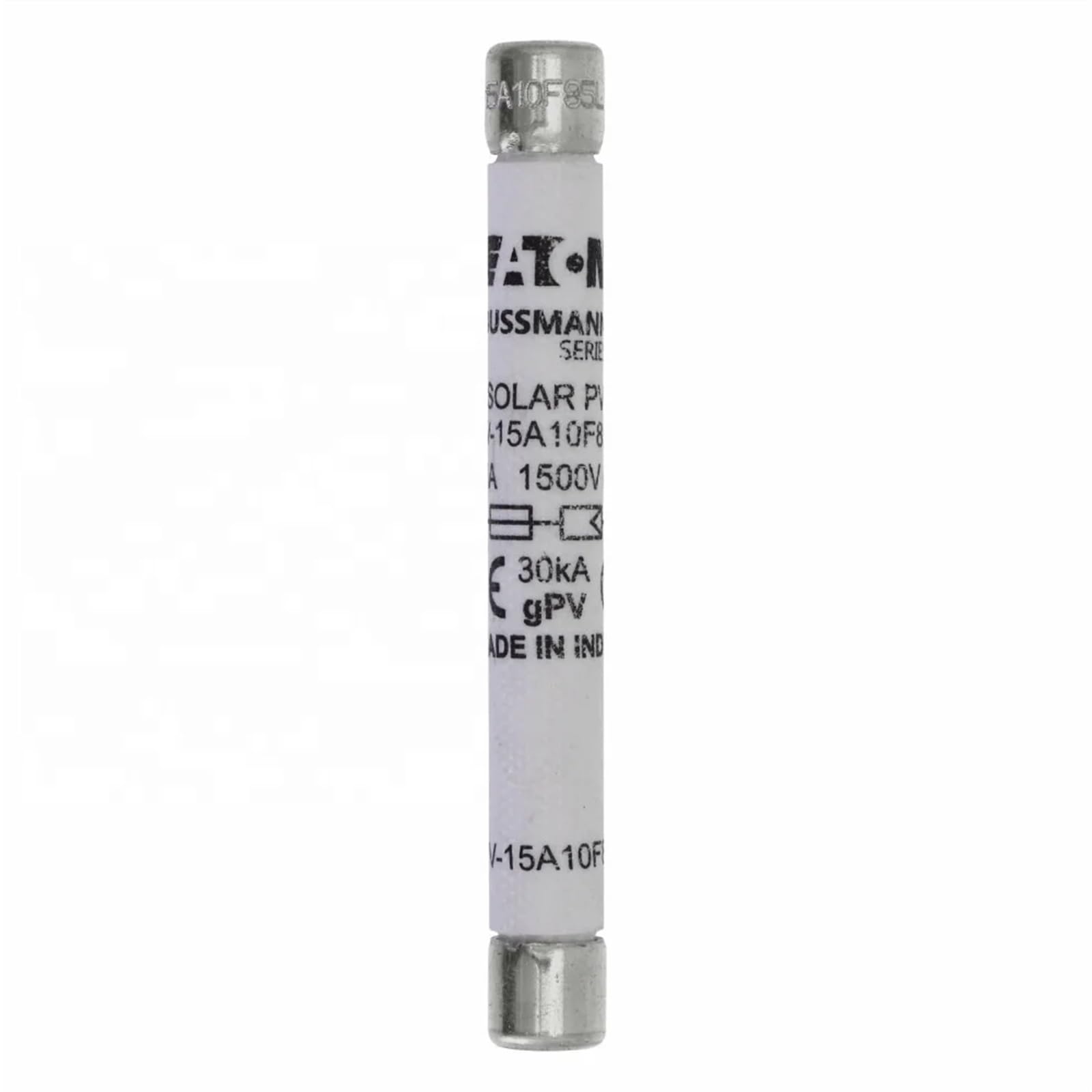 Portafusibili for Auto con Fusibile Termico Fusibile di Sicurezza a Bassa Tensione PV-3A/4A/10A/12A/15A/16A/20A/25A10F85L 1500VDC 10x85mm
