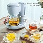 Drip Coffee Maker, 0.6 L 200-Watt Programmable Coffee Maker with Keep-Warm Function, Drip-Stop Function, Timer, Adjustable Coffee Quantity, Reusable Filter - Image 2
