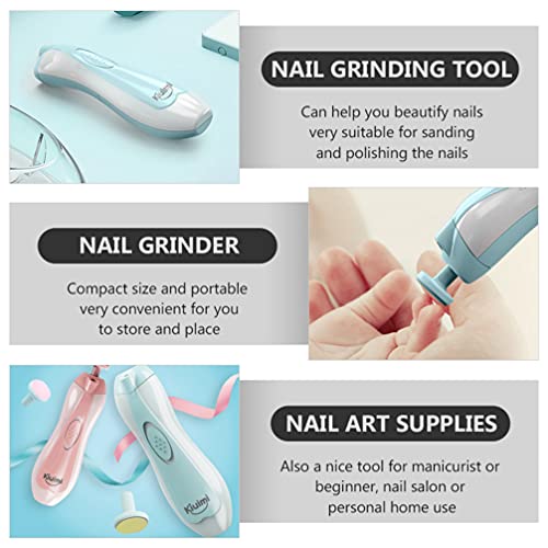 TOYANDONA 1 Set Baby Nail Trimmer Elektrische Veilige Baby Nail Clippers Baby Nail File Kit Draagbare Manicure Set met… - Image 4