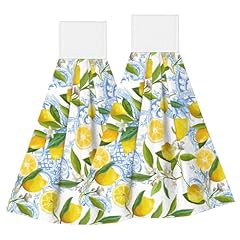 Blue Lemon Tropic Fruits Leaves