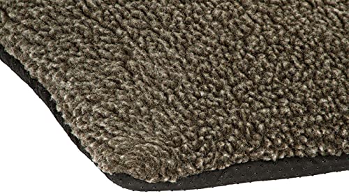 Akah Hundedecke Faserpelz braun mit Thermofüllung ca. 100 x 64cm Hundebett
