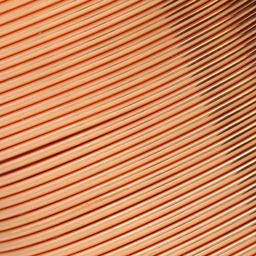 Image of The Beadsmith Wire Elements 22-Gauge Lacquered Tarnish-Resistant Copper Wire for Jewelry Making, 20 Yard, 18.29 Meter Spool