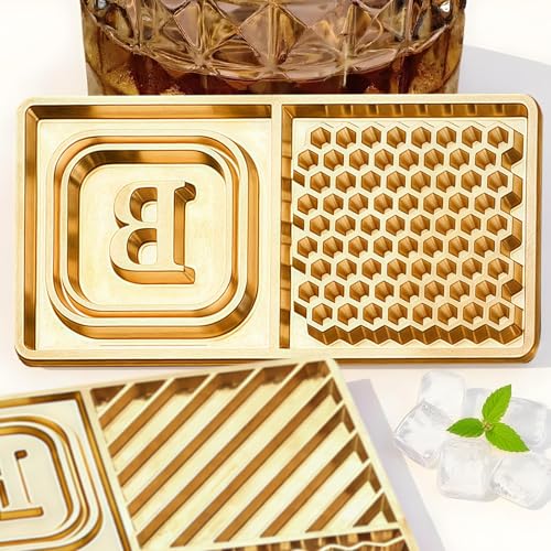 Sello personalizado para cubitos de hielo en latón miniatura 6