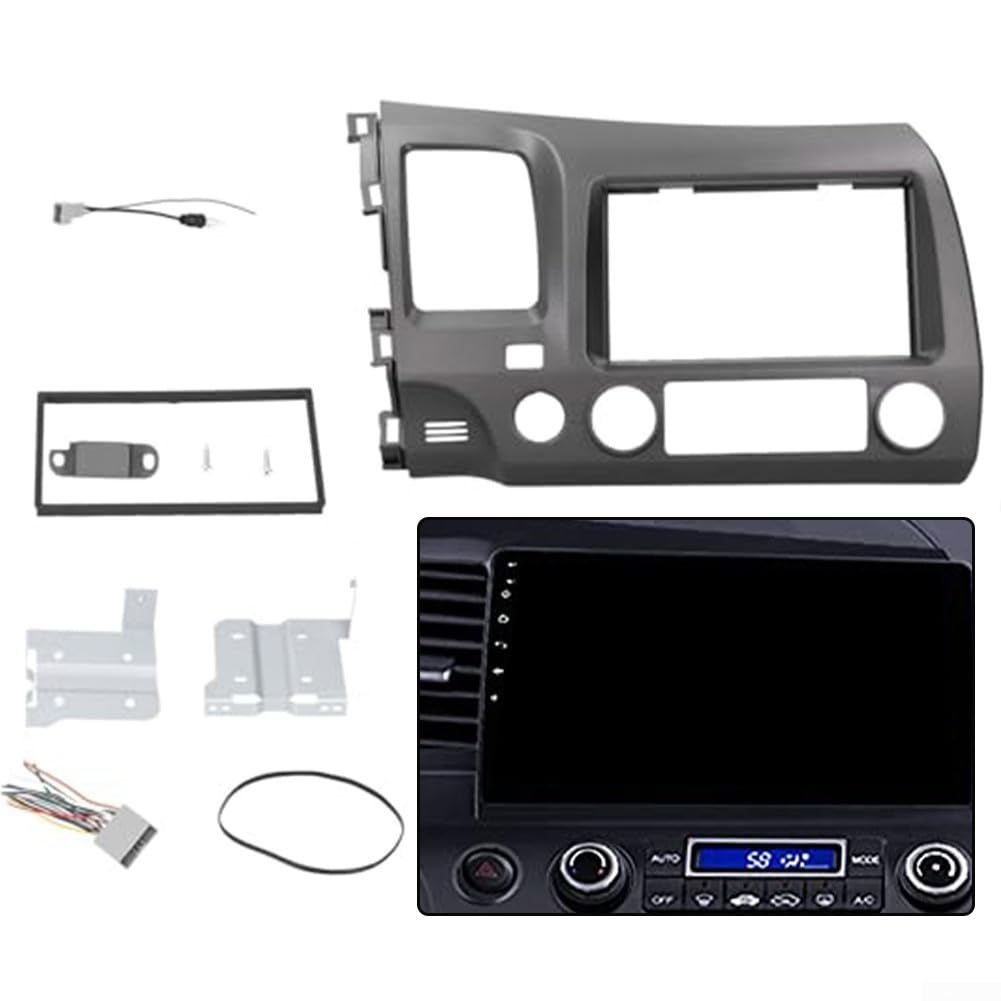 Kit Montaje Radio Coche 2 DIN para Honda Civic