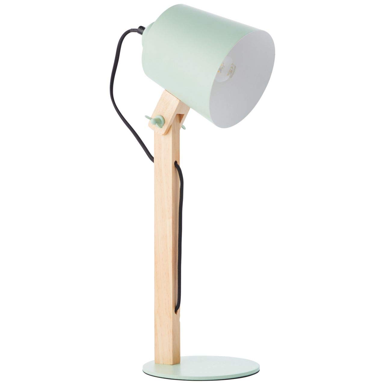 Brilliant Lampe Swivel Tischleuchte grün matt | 1x A60, E27, geeignet für Normallampen (nicht enthalten) | Mit Schnurzwischenschalter