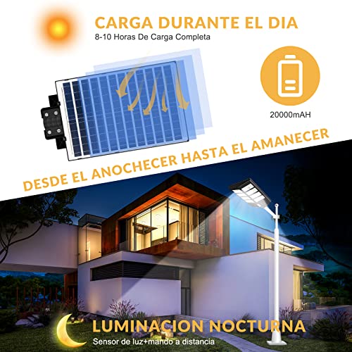 Mejores precios y opiniones de Arbotante solar para exterior para comprar hoy. 27 Imagen adicional