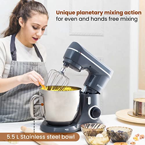 Compare AGARO Elegant Stand Mixer, 1400W with 5.5L SS Bowl, 10 Speed