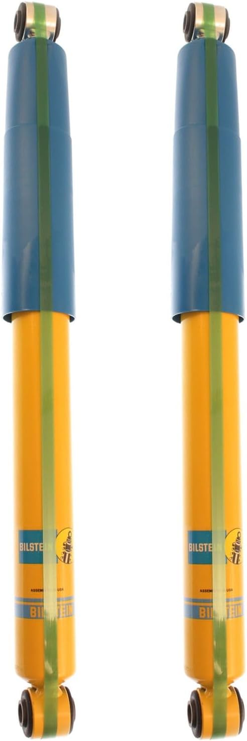 Bilstein 4600 Series Pair of Rear Monotube Shocks fits 2011 2018 Ram 1500 RWD Without Air Suspension | Includes TrendsAuto Decal | 24-187510