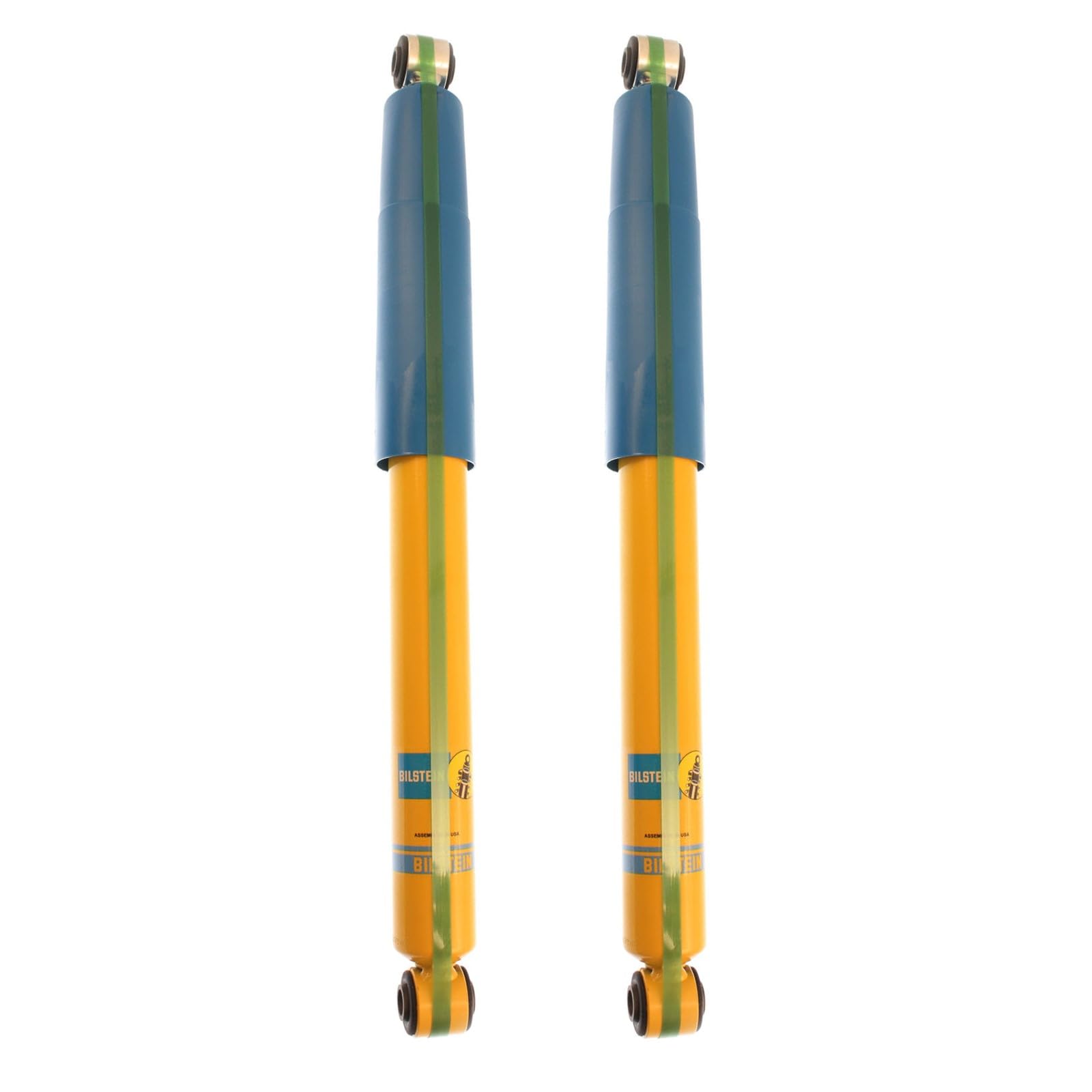 Bilstein 4600 Series Pair of Rear Monotube Shocks fits 2011 2018 Ram 1500 RWD Without Air Suspension | Includes TrendsAuto Decal | 24-187510