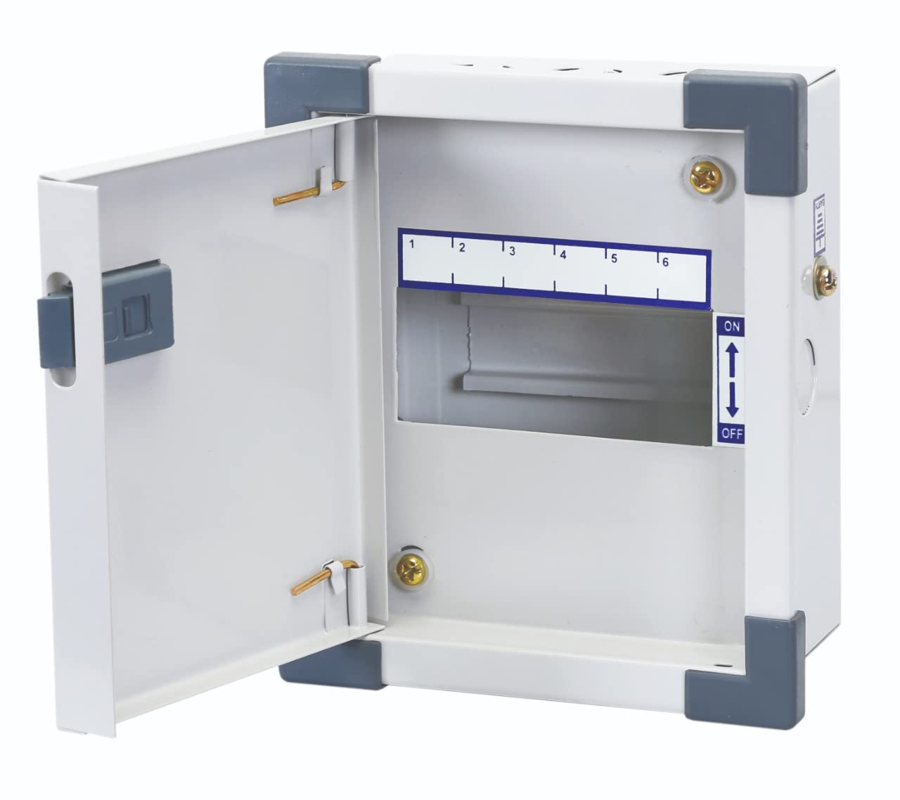 SELVO (CLASSIC SERIES) 6 Way Single Phase Neutral (SPN) Double Door Distribution Board-picture-15