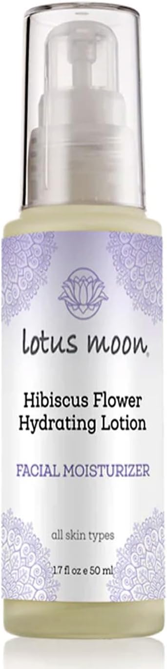Hibiscus Flower Hydrating Lotion | Facial Moisturizer, Plant-Based, Clean, Cruelty-Free, Functional Skincare (1.7 fl oz | 50 ml)