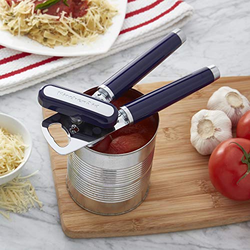 Image of KitchenAid Classic Multifunction Can Opener / Bottle Opener, 8.34-Inch, Cobalt Blue
