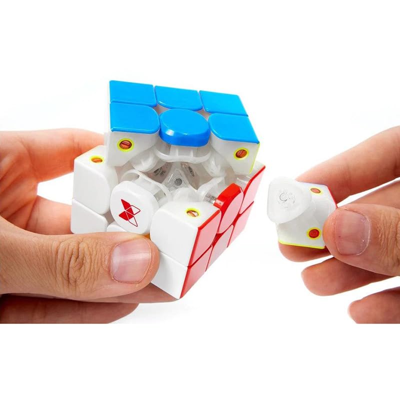 Image of HAWKISTER 6+ Years Qiyi X-Man Tornado V3 3X3 Magnetic Speed Cube (Flagship)