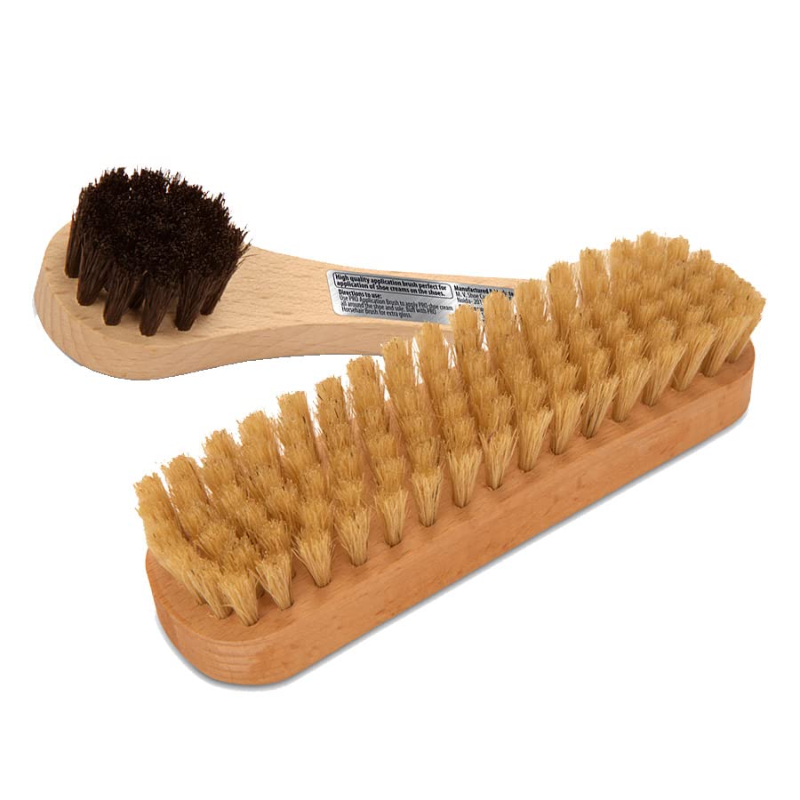 See full amazon price history chart for PRO Shoe Gloss & Application Brush Combo - 2-Piece Set | Dark & Light Bristle Brushes for Cleaning and Polishing Smooth Leather Shoes PRO Shoe Gloss & Application Brush Combo - 2-Piece Set | Dark & Light Bristle Brushes for Cleaning and Polishing Smooth Leather Shoes (B0B2RQ2M94) Amazon Price History, Amazon Price Tracker