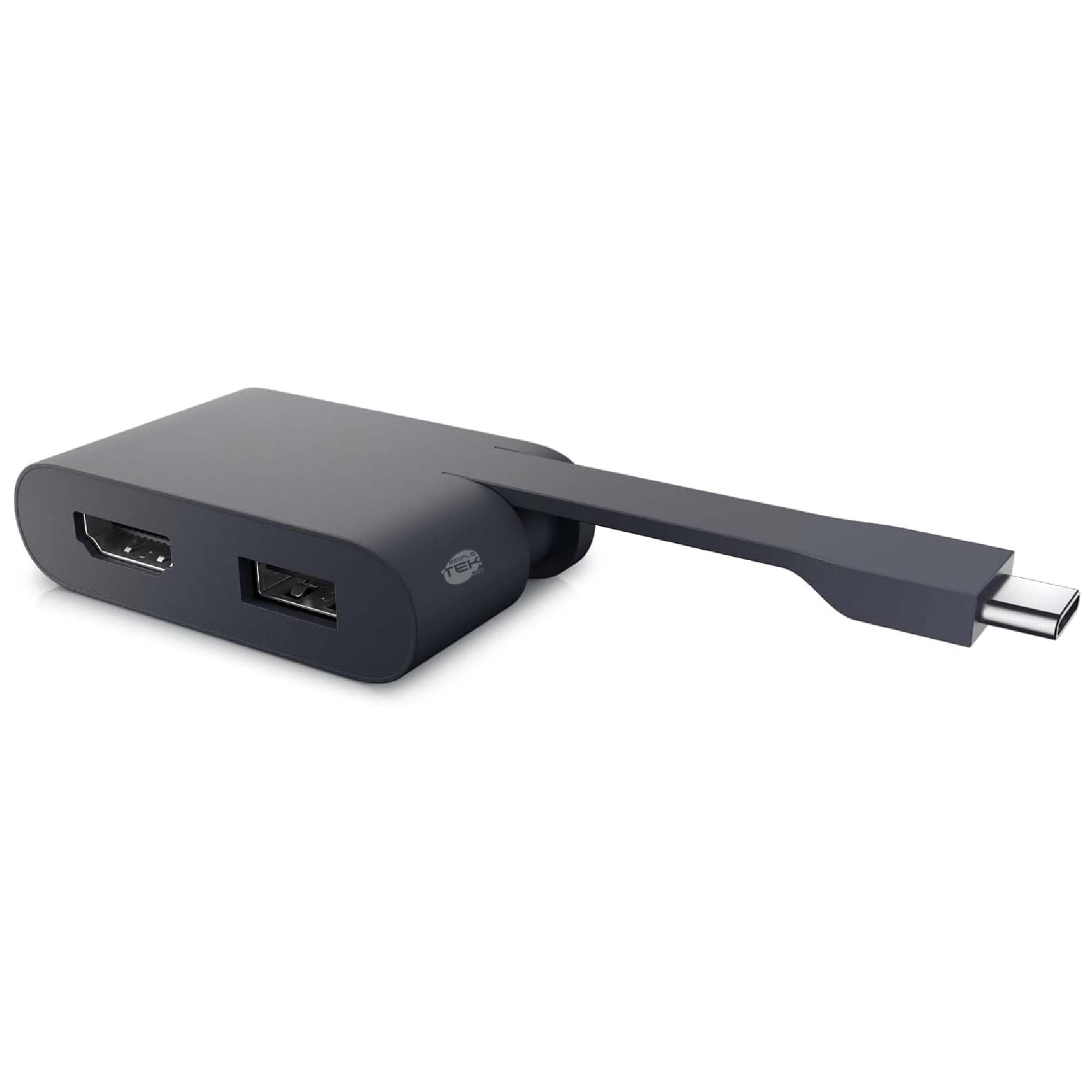 SIMPLETEK - Wieloportowy adapter USB-C Plug & Play kompatybilny z Dell XPS 13 9300 9310 9320 PLUS 9320 15 9500 9510 9520 17 9700 9710 9720 (odnowiony)