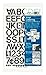 Chartpak Self-Adhesive Vinyl Capital Letters and Numbers, 1 Inch High, Black, 88 per Pack (01030)