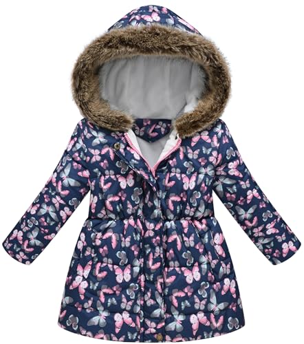 Veste d'hiver en duvet fille parka rembourrée pour stopper le froid