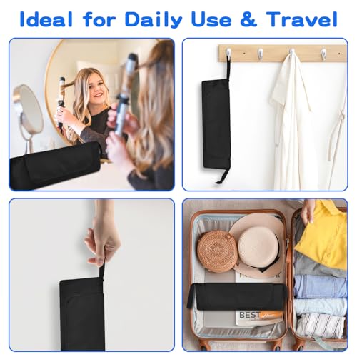 Bolso organizador resistente al calor 2 en 1 negro miniatura 7