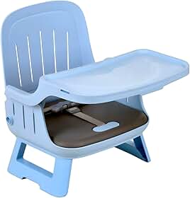Cadeira Portátil de Alimentação Burigotto Kiwi de 6 Meses até 15 Kg Baby Blue Azul