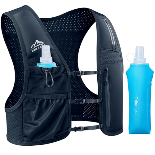 Zelvot Running Vest for Women Men, Adjustable Running Phone Holder Vest, USA Original Patent,...