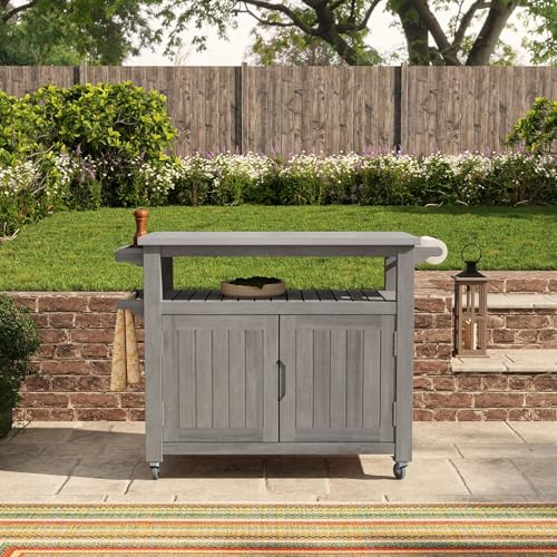 homestyles Maho Outdoor Cart, Grey