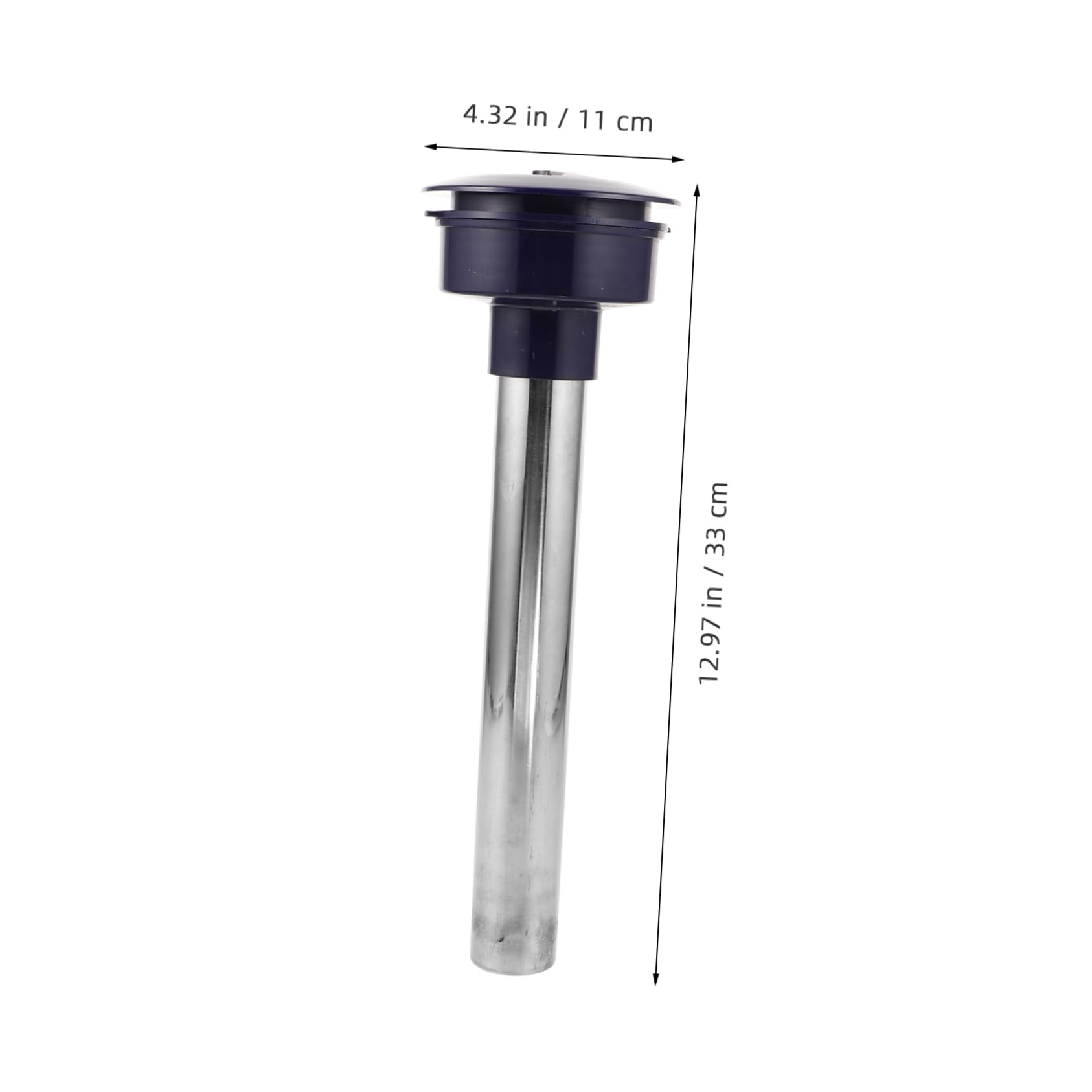 PRETYZOOM Bar Beer Tower Column Ice Storage Tube Stainless Steel Keep Water Cold