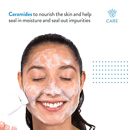 Acne Free Facial Cleansing Brush And Oil-Free Acne Cleanser Acne Treatment Kit With Benzoyl Peroxide 2.5% And Glycolic Acid (1 Brush, 1 Cleanser) #TOP2