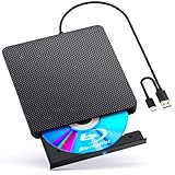 ブルーレイドライブ外付け blu-rayプレイヤー再生読み書usb-aと (type-c)BD/DVD/CDプレーヤー 外付けブルーレイ ドライブ ブルーレイディスク対応WIN7-11/MAC対応 ノートパソコン対応（black） image